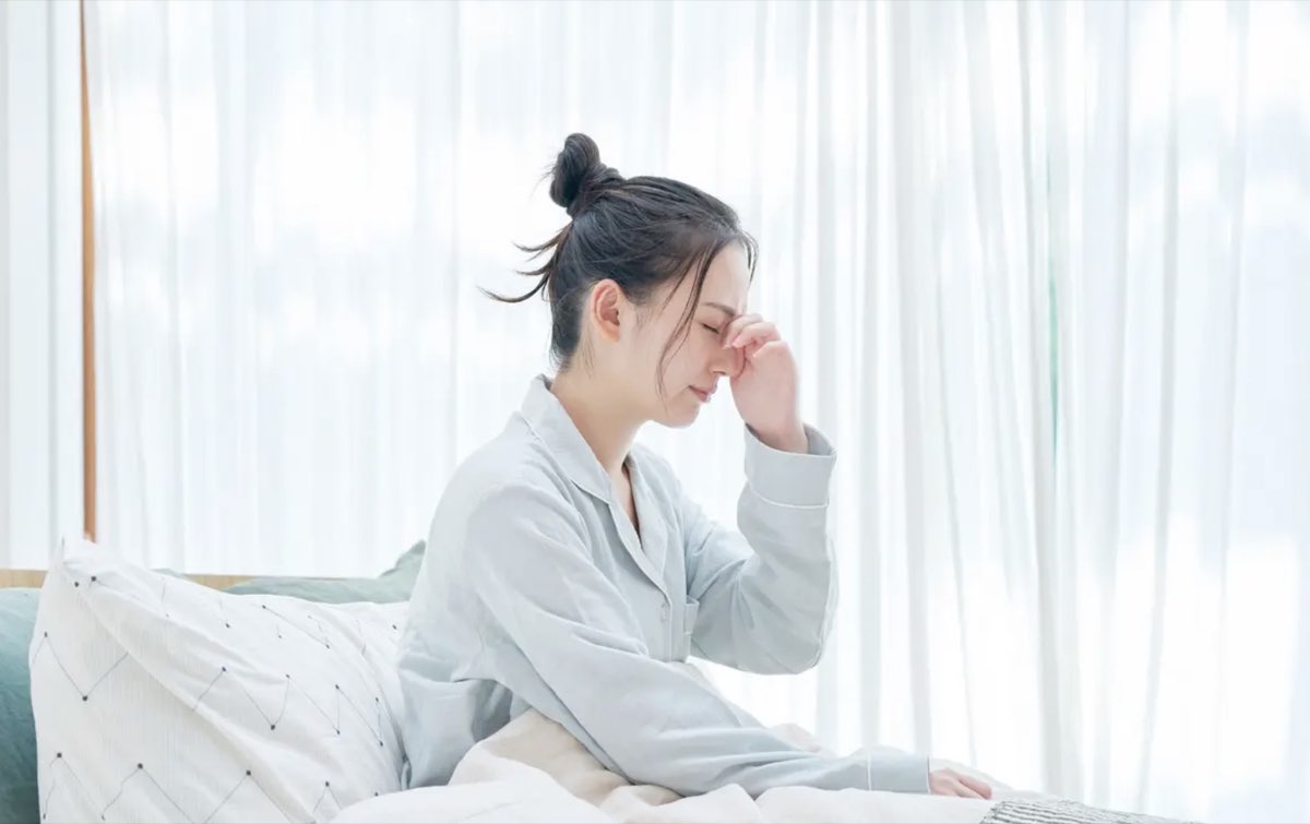 休んでも回復した感じがしない朝